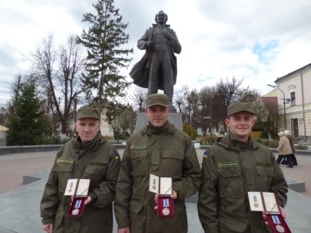 Військовослужбовці Навчального центру Національної гвардії України отримали ...