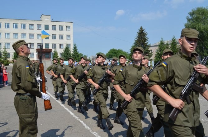 Урочиста присяга у Навчальному центрі Національної Гвардії України
