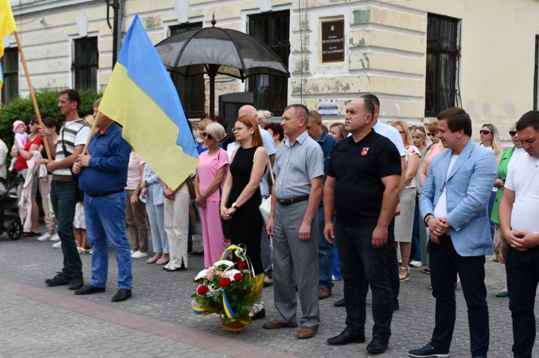 У Золочеві відбулись урочистості з нагоди Дня Української Державності