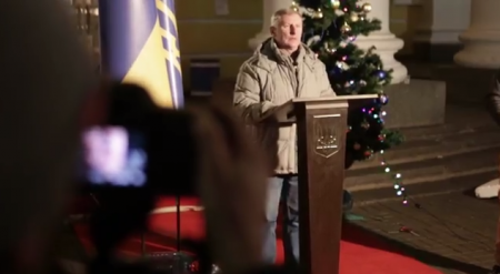 Активісти Євромайдану записали новорічне звернення до Януковича