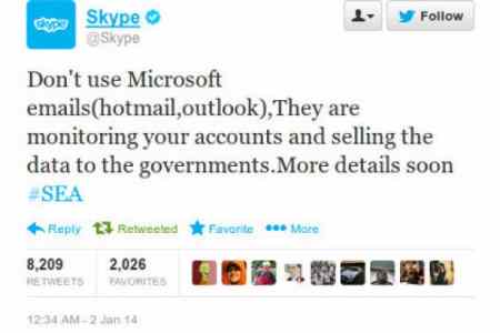 Сирійські хакери зламали акаунти Skype в усіх соцмережах